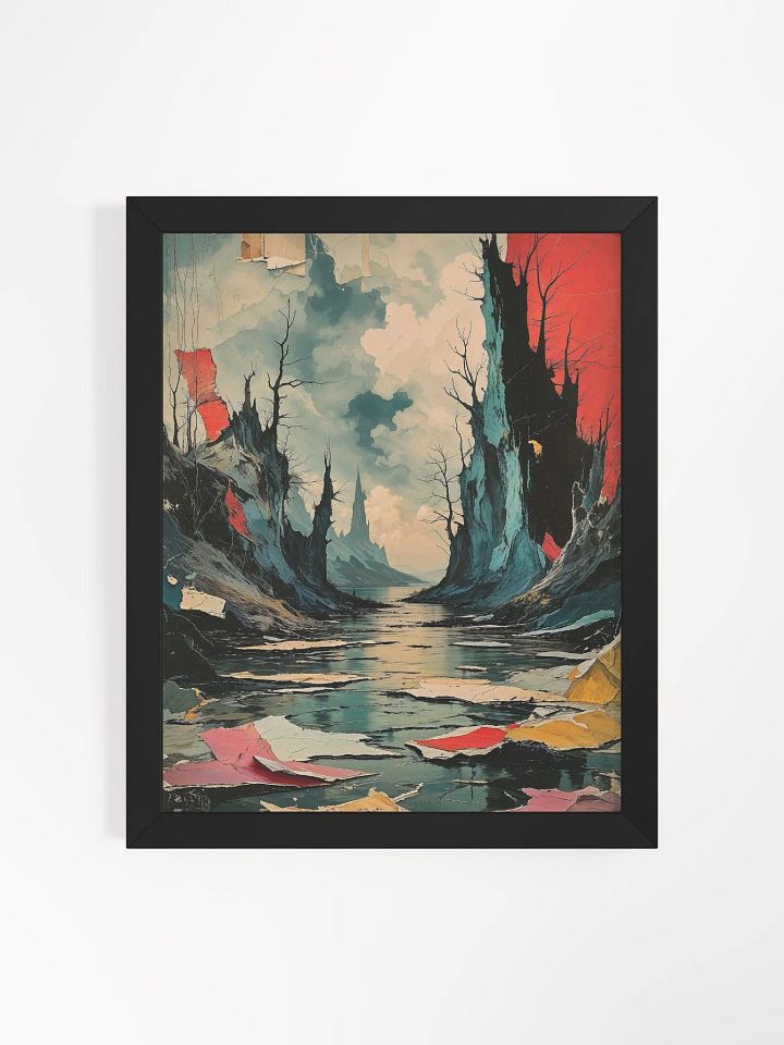 Fractured Realm Framed Print product image (2)