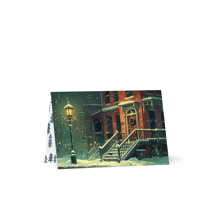 The Night Before Christmas - Christmas Wonderland Graphic Design Card product image (1)