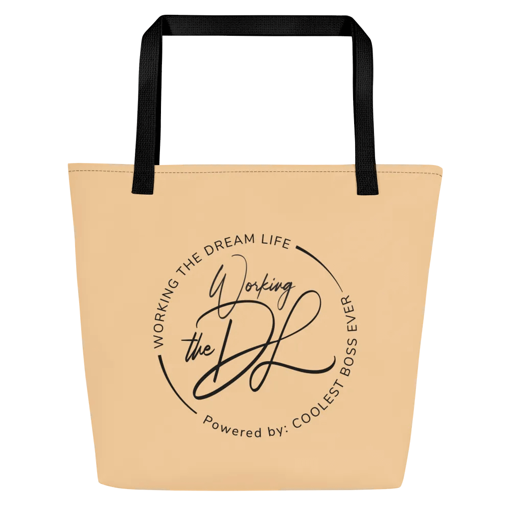 Cream Econscious Organic Cotton Tote Bag – Eco-Friendly Reusable Shopping & Everyday Carry Bag product image (8)