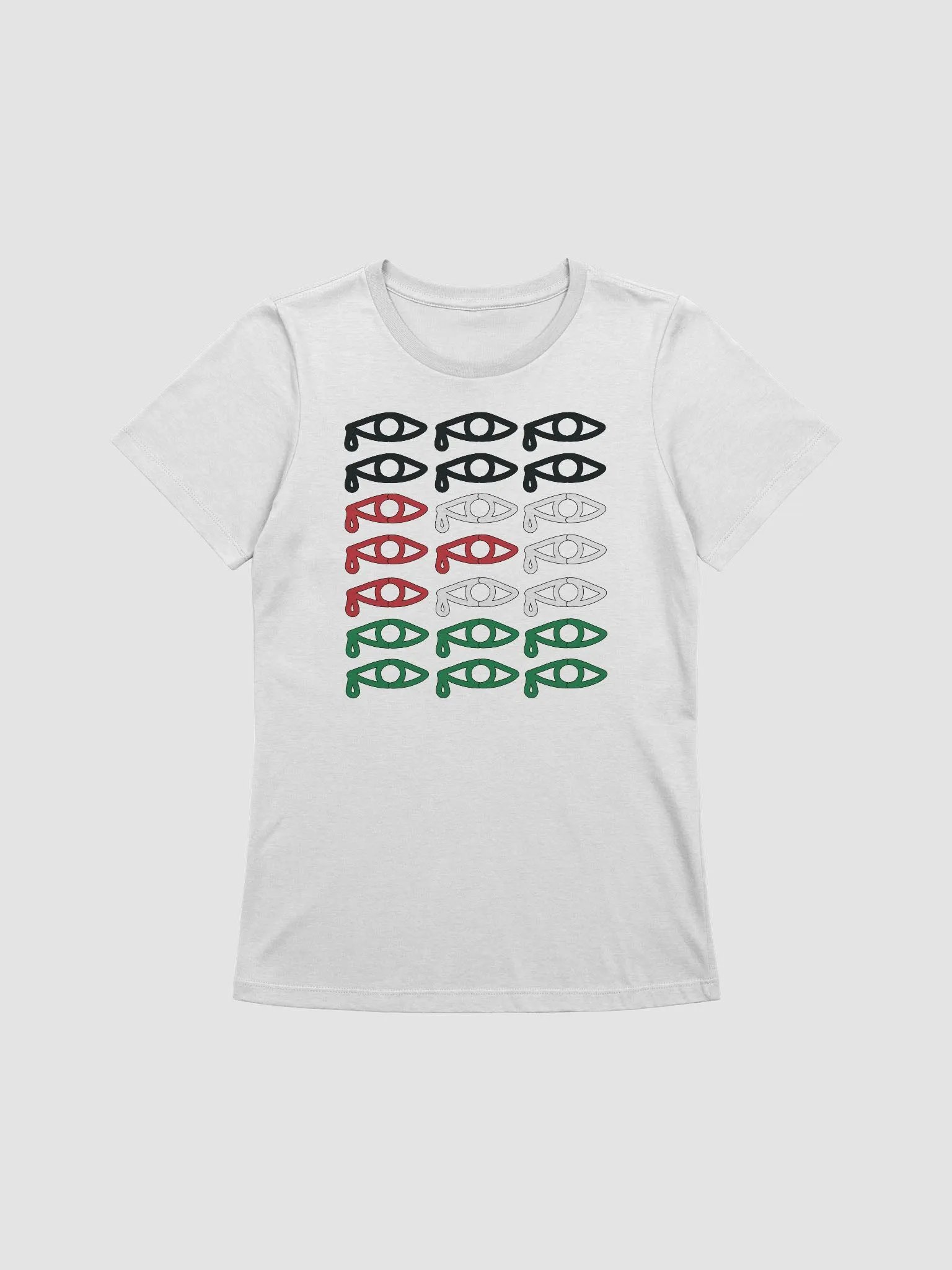 Palestine - Forever Cry - Bella+Canvas Women's Supersoft Relaxed-fit T-Shirt product image (1)