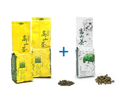 玉山高海拔烏龍茶150g 2袋+阿里山高山烏龍茶150g 1袋 product image (1)