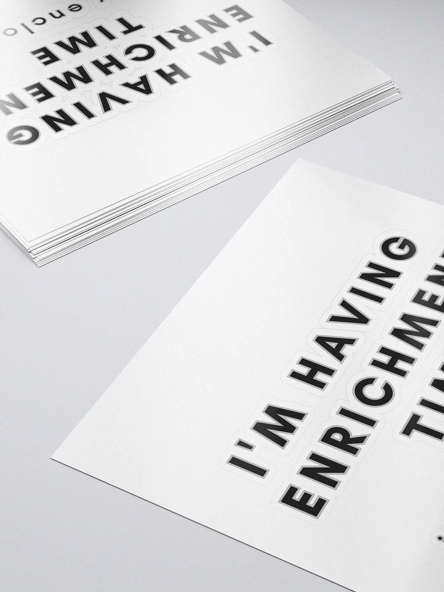 enrichment time sticker product image (5)