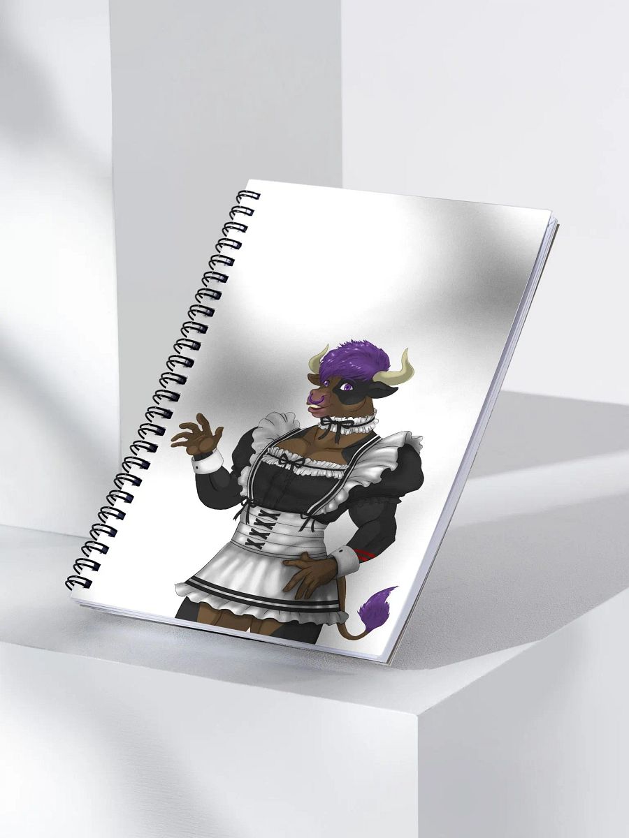 "Maid-Chan Yuuma" Spiral Notebook product image (3)