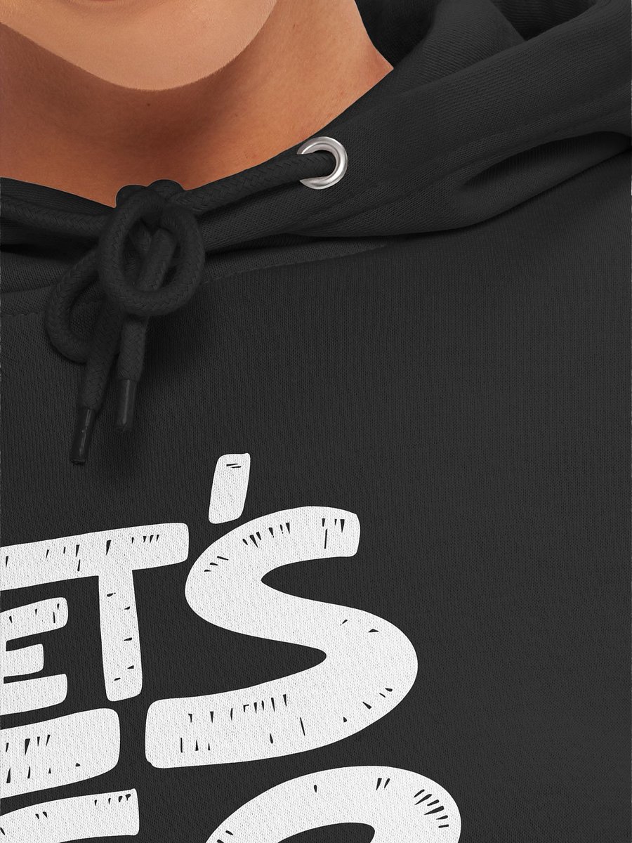 Let's Go Taco Text Hoodie product image (7)
