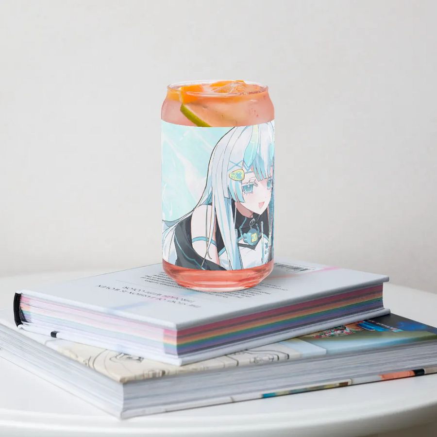 Computer Boy －Can-Shaped Glass Cup product image (4)