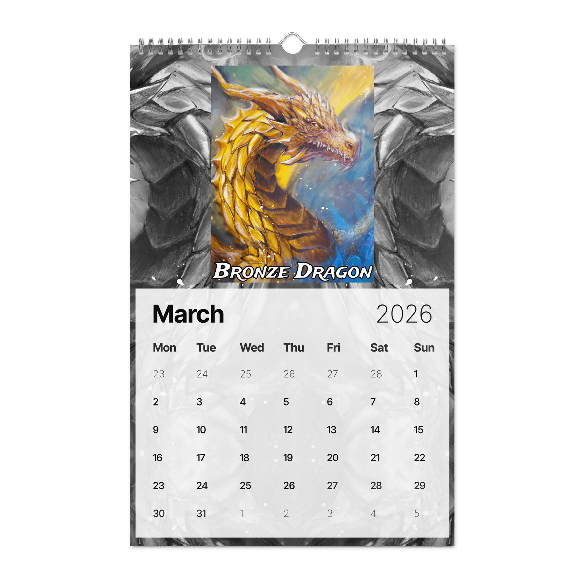 ELFSAR's 2026 Dragon Calendar product image (12)