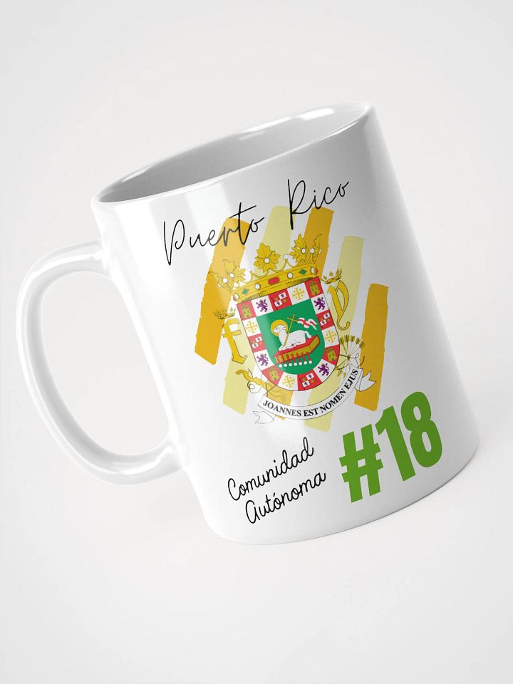 Taza cerámica blanca - Comunidad Autónoma 18 product image (1)