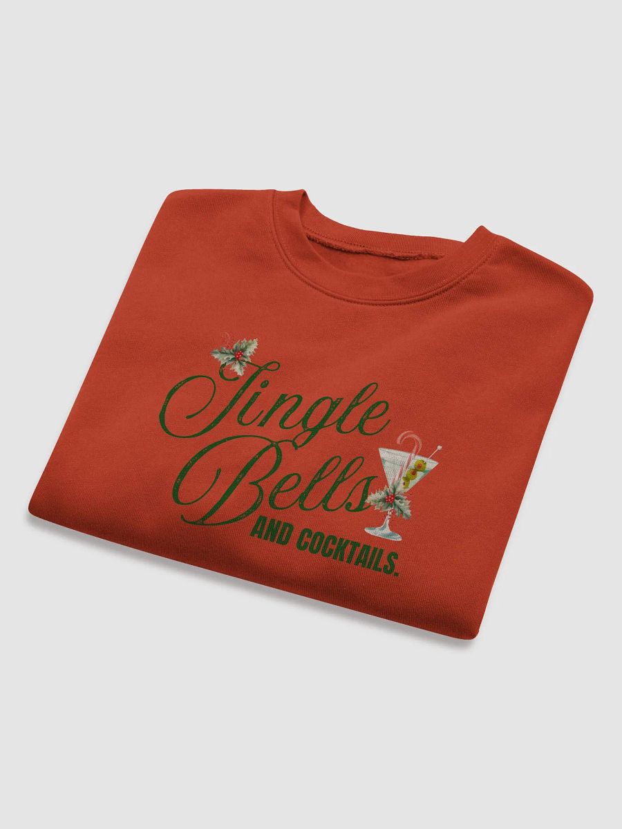 Jingle Bells Christmas Women's Fleece Crop Sweatshirt🎄 product image (22)