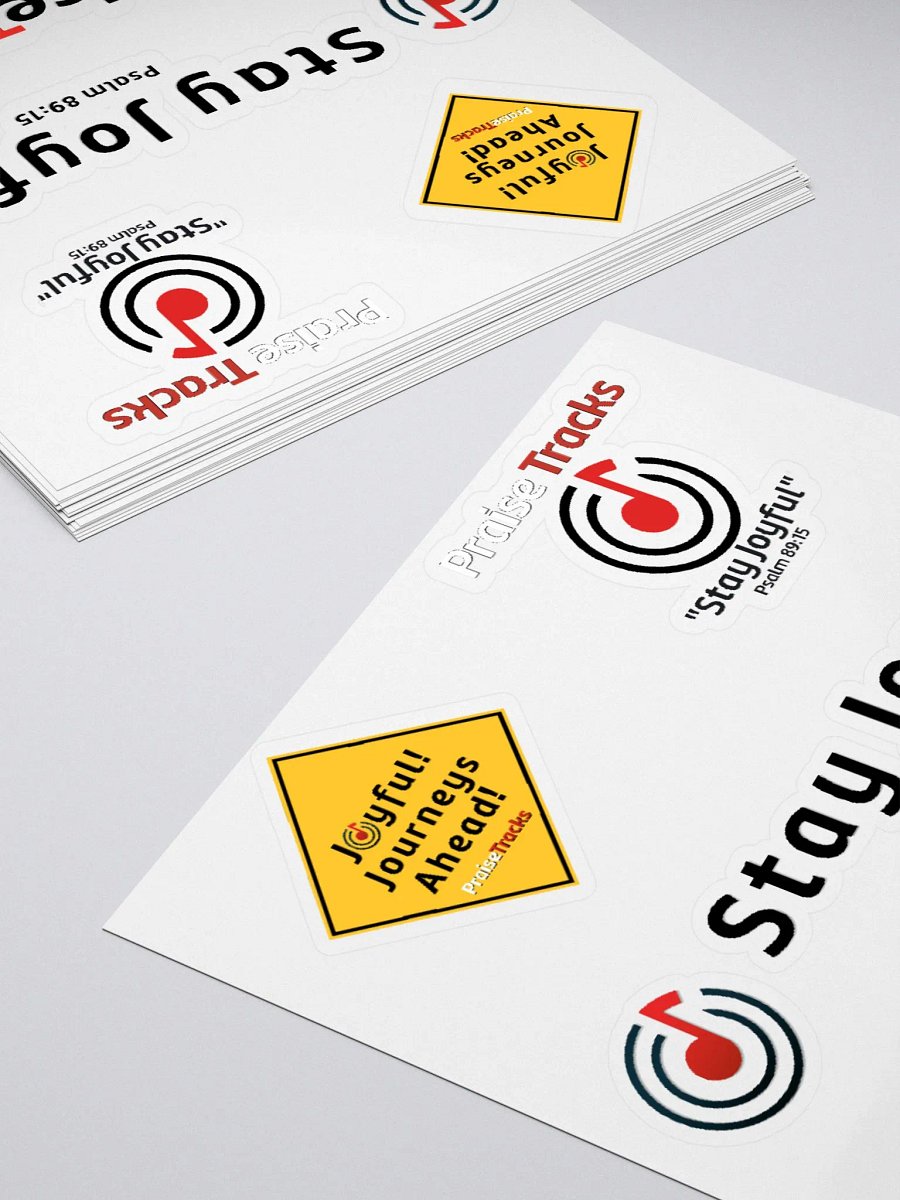 PraiseTracks Joyful Journey Sticker Sheet product image (4)