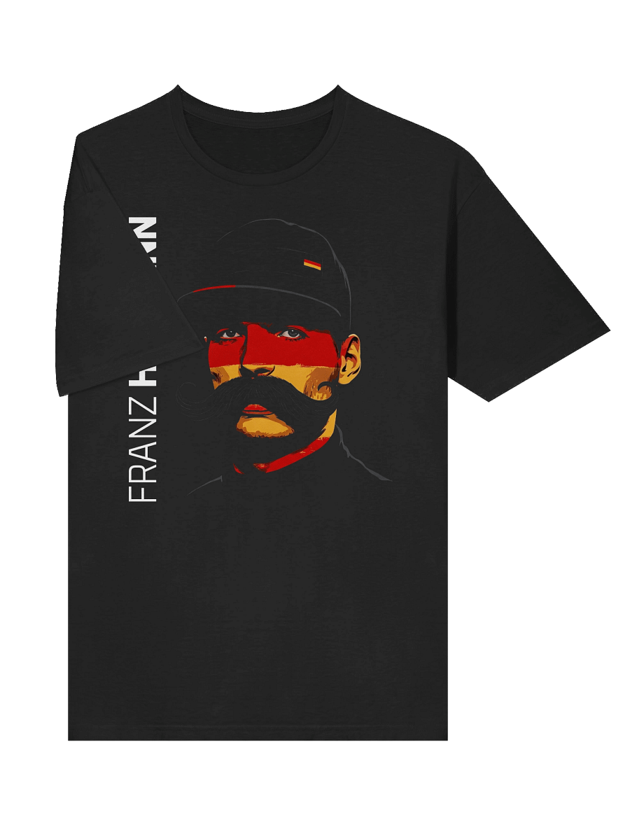 Franz Hermann F1 German Colors Mustache T-Shirt product image (5)