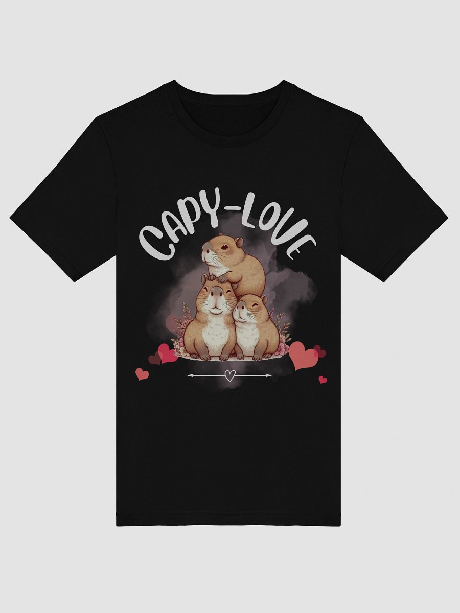 Cute Capybaras 'With Love' T-Shirt product image (46)
