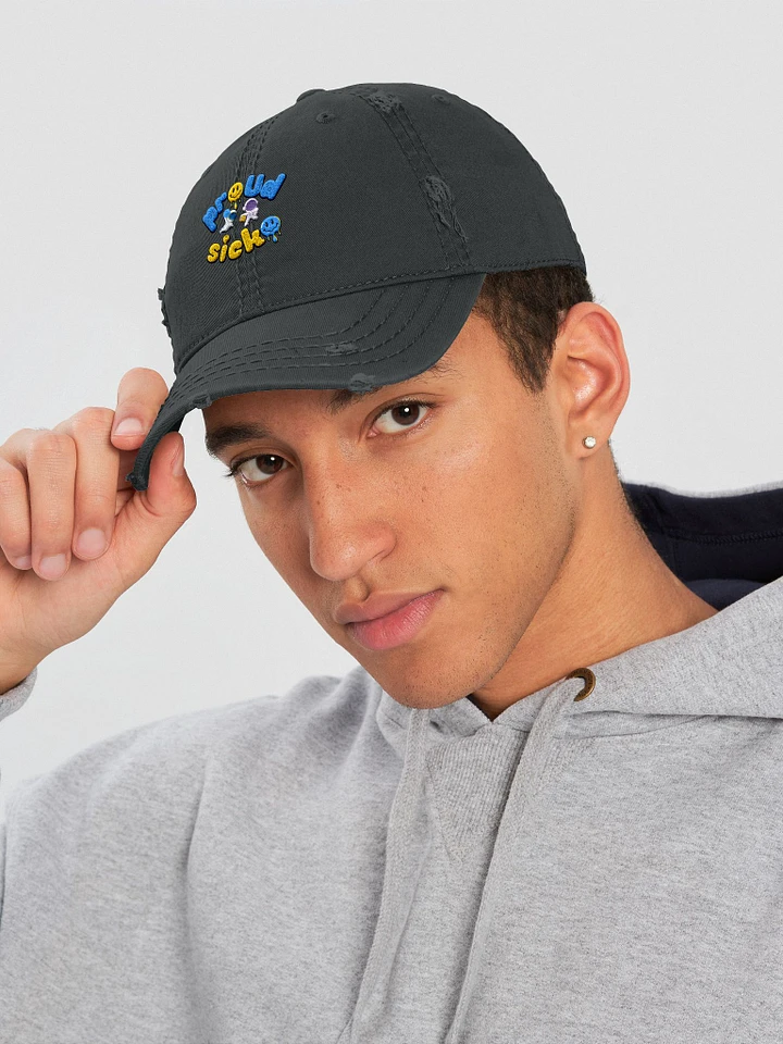 Proud Sicko Distressed Dad Hat product image (2)