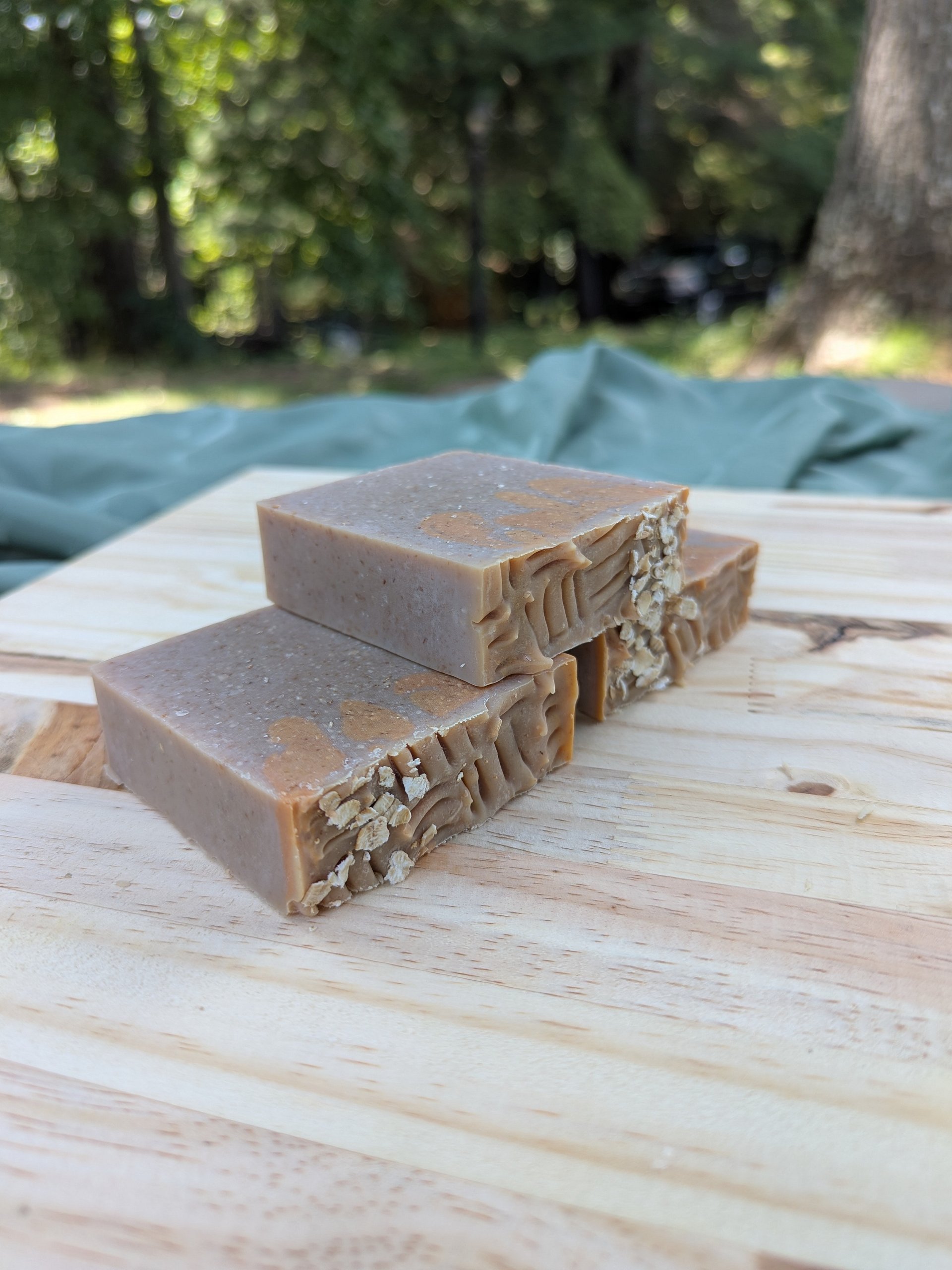 Honey Apricot Oatmeal Cold Process Goat Milk Soap product image (5)