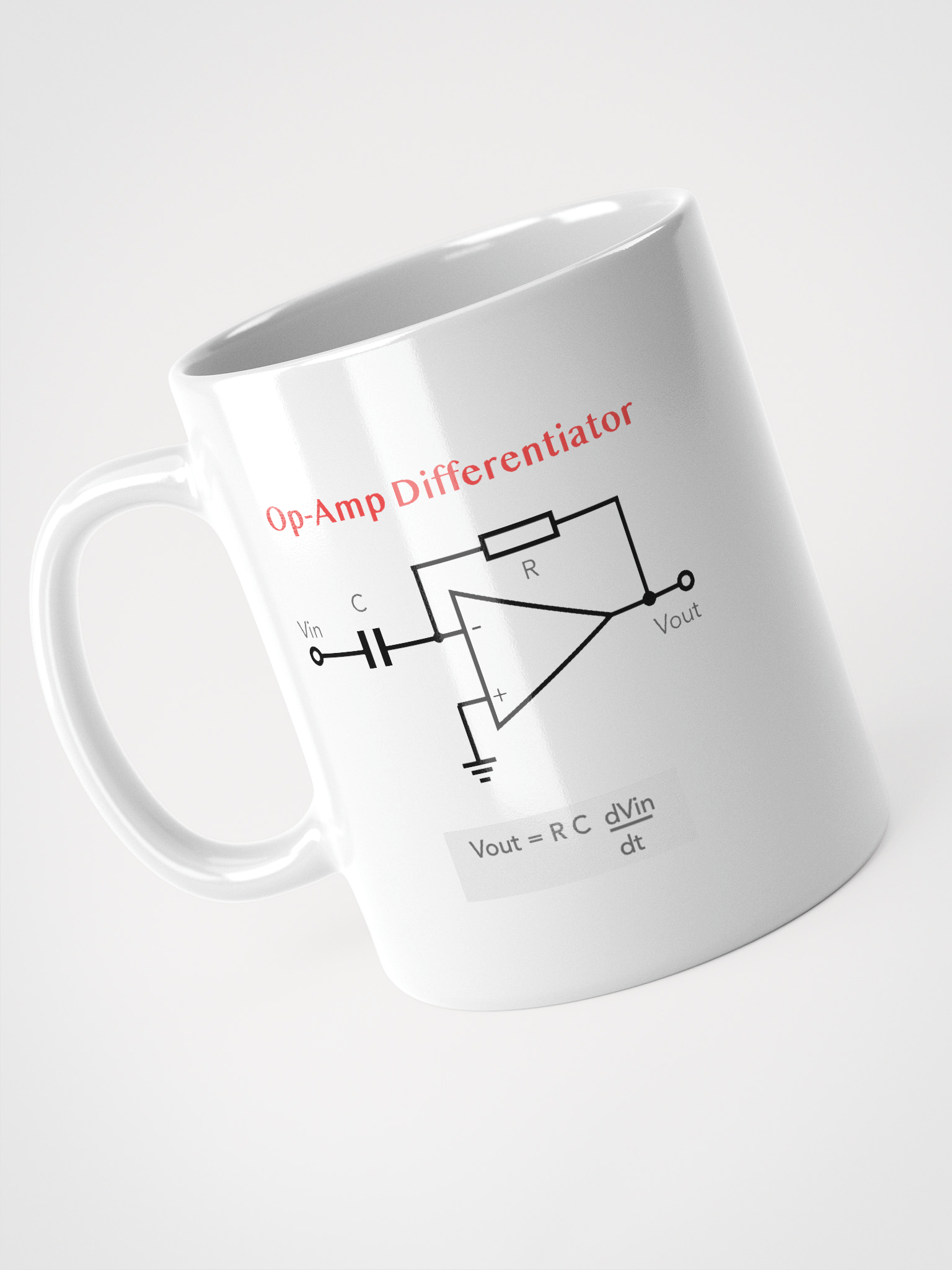 Operational Amplifier (Integrator & Differentiator) Mug product image (9)