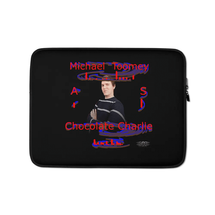 Michael Toomey As Chocolate Charlie 00 - Black - Laptop Sleeve product image (1)