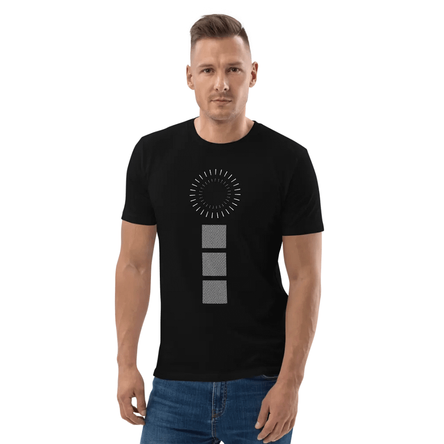Squares and circle Organic Cotton T-Shirt product image (5)