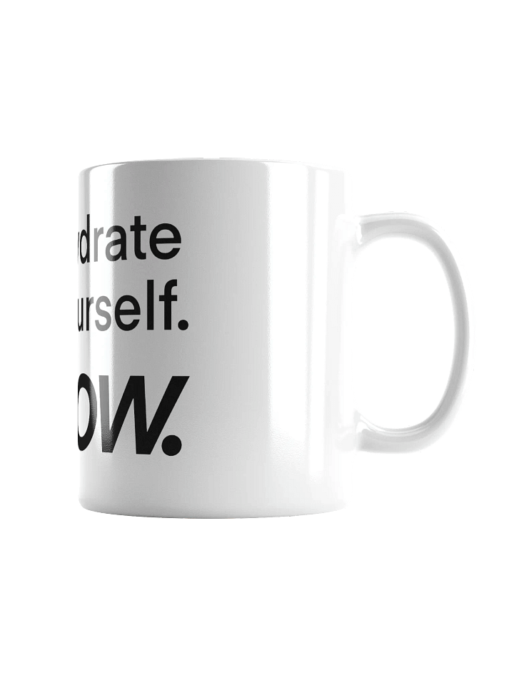 Hydrate yourself. NOW. Mini mug product image (2)