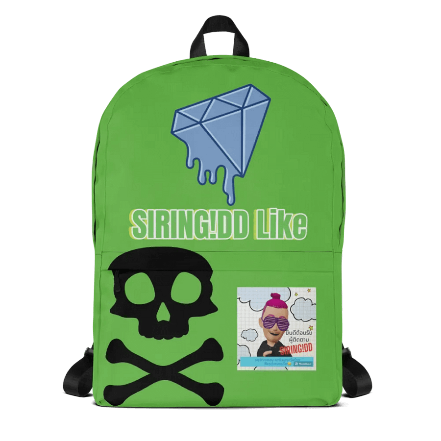 กระเป๋าเป้สะพายหลังลายหัวกระโหลกและเพชร product image (1)