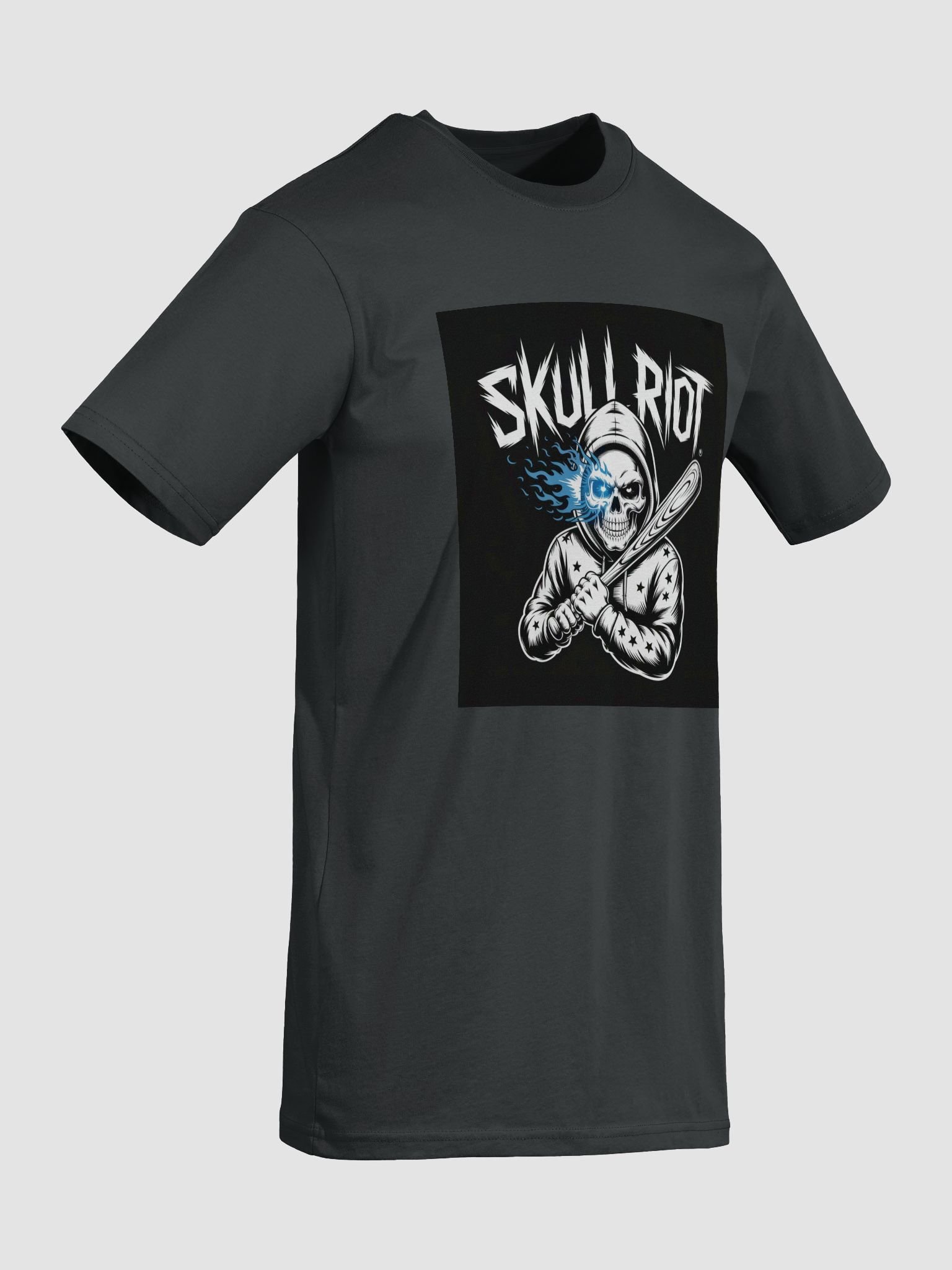 Skull Riot Hoodie Tee product image (8)