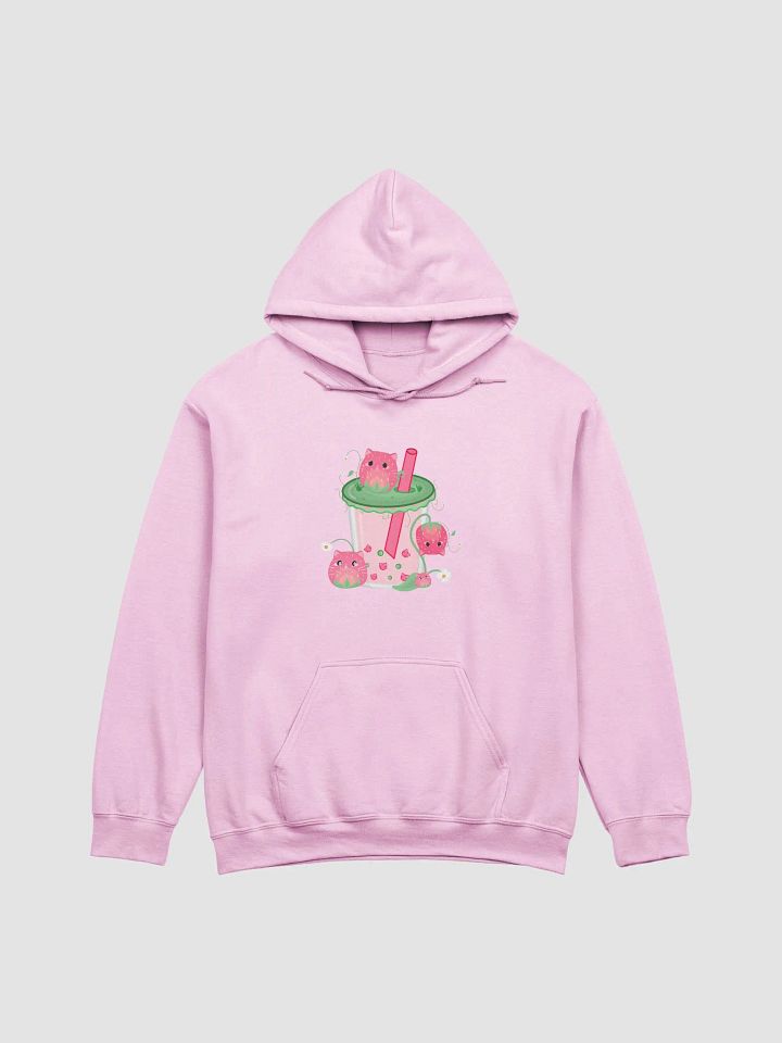 Strawberry Cat Boba Tea Hoodie product image (2)