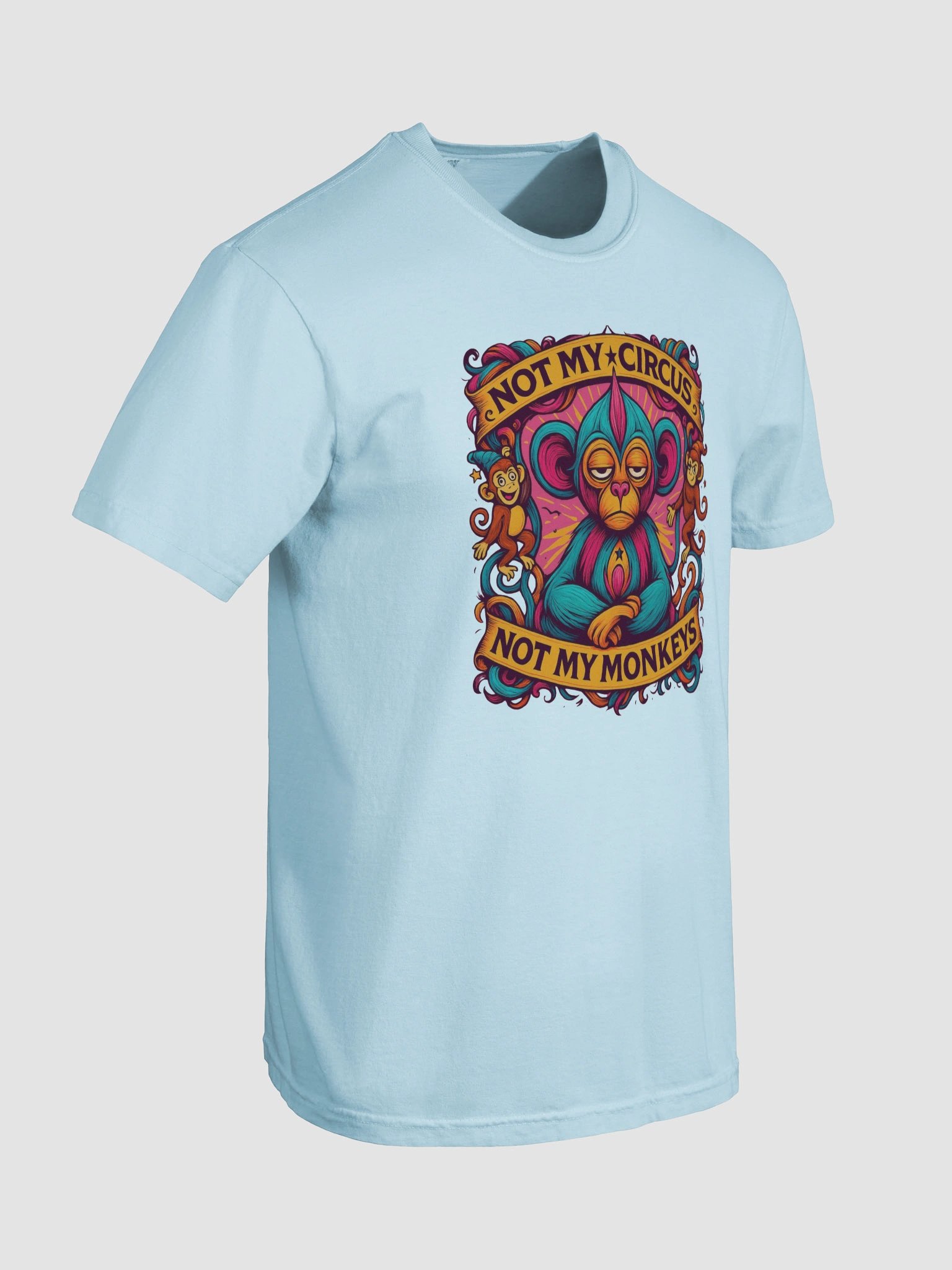 Not My Circus, Not My Monkeys Graphic T-Shirt product image (8)
