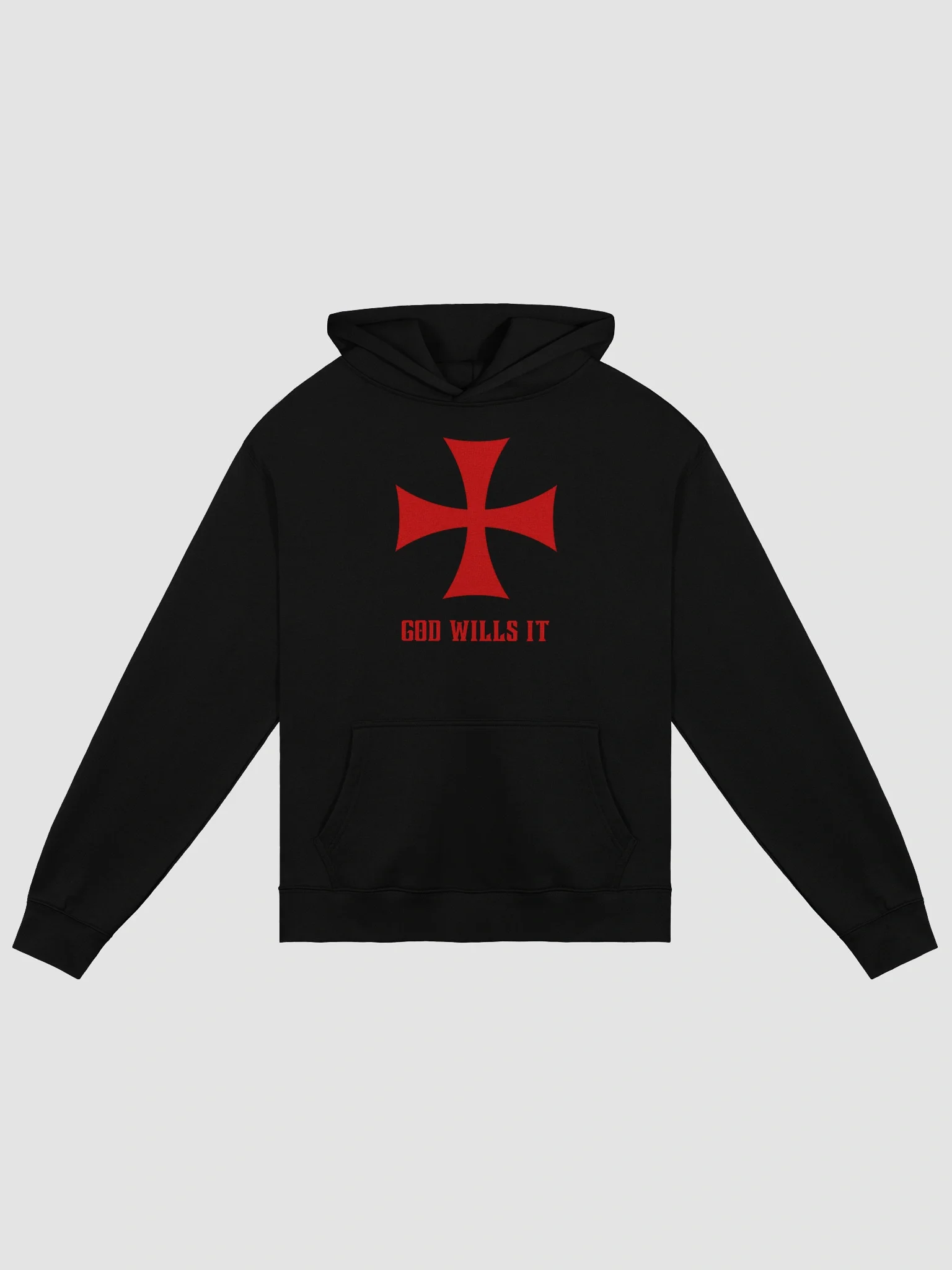 God wills it Crusader Gear Oversized Hoodie product image (2)