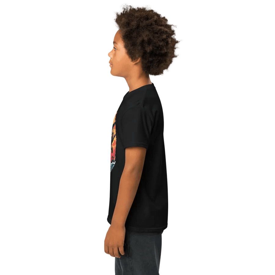 Whimsical Aviator Cat Youth Tee product image (13)