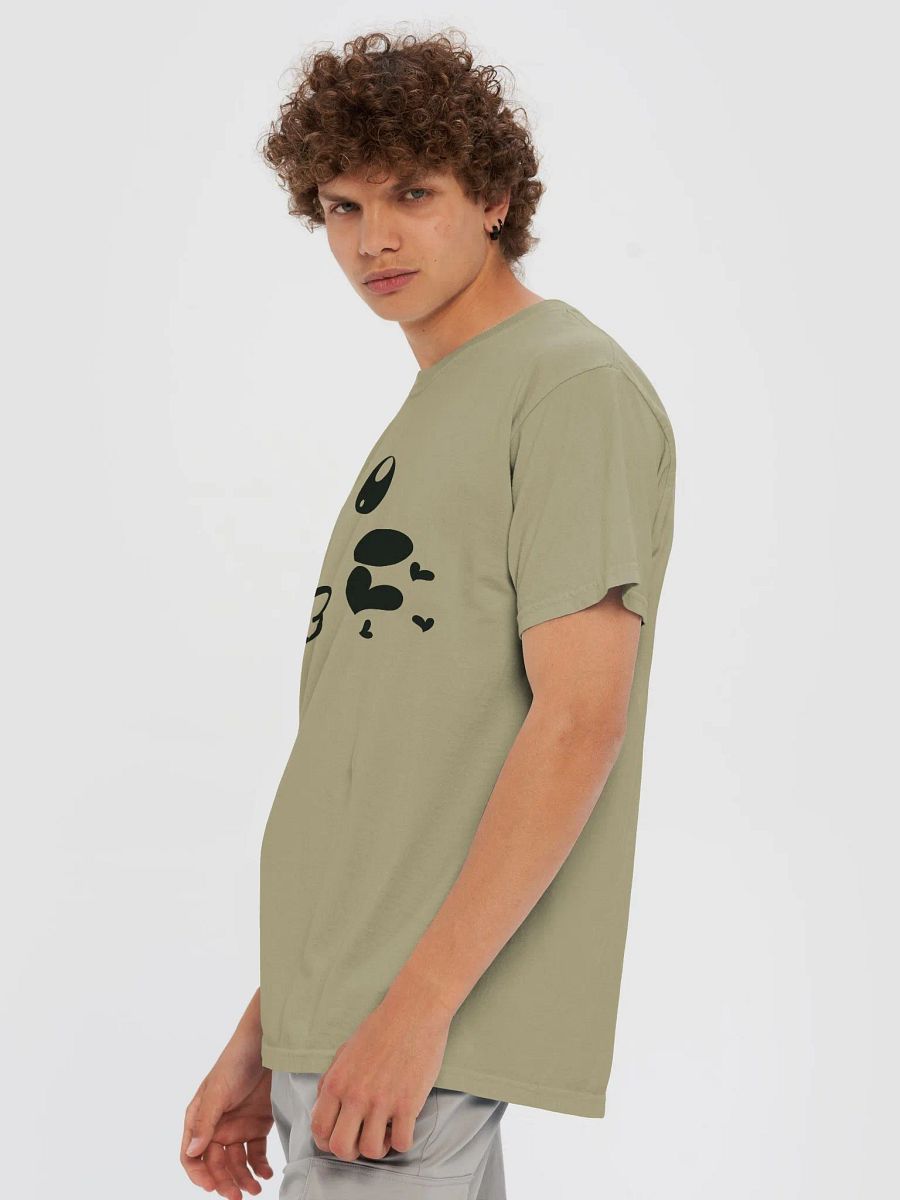 Flying Kiss Smiley Face Design Garment-Dyed Heavyweight T-Shirt, Unisex T-Shirt product image (7)
