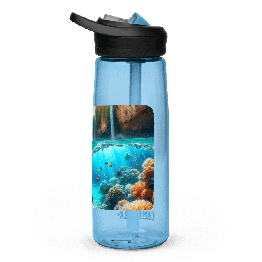 Tropical Oasis Sports Water Bottle | AI Design product image (4)