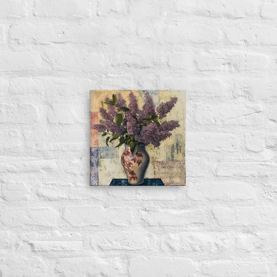 Art2401-29 Vase Flowers Still Life - Canvas Print - sm product image (9)