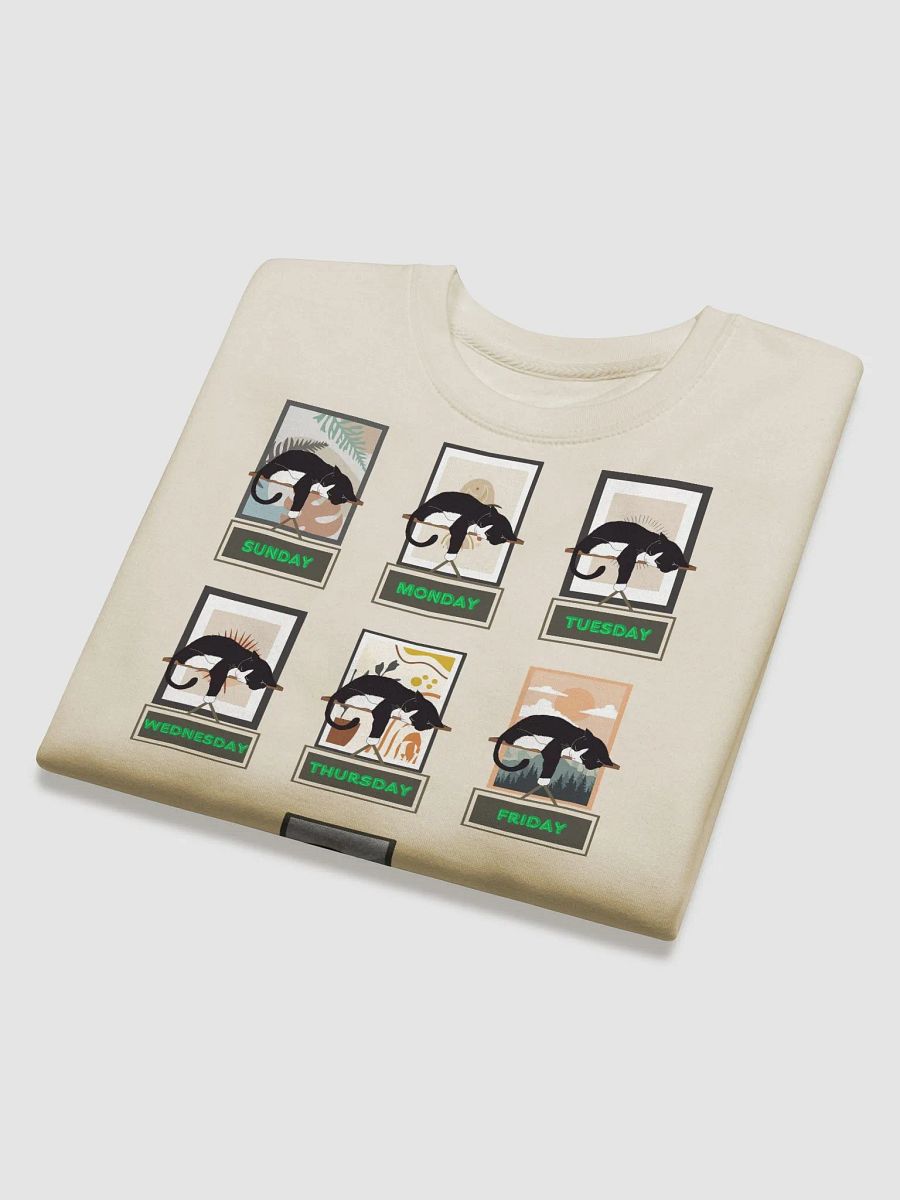 Cats Days of The Week Sweatshirt product image (28)