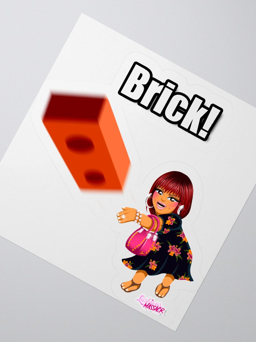 THE OFFICIAL BRICK! STICKER product image (3)