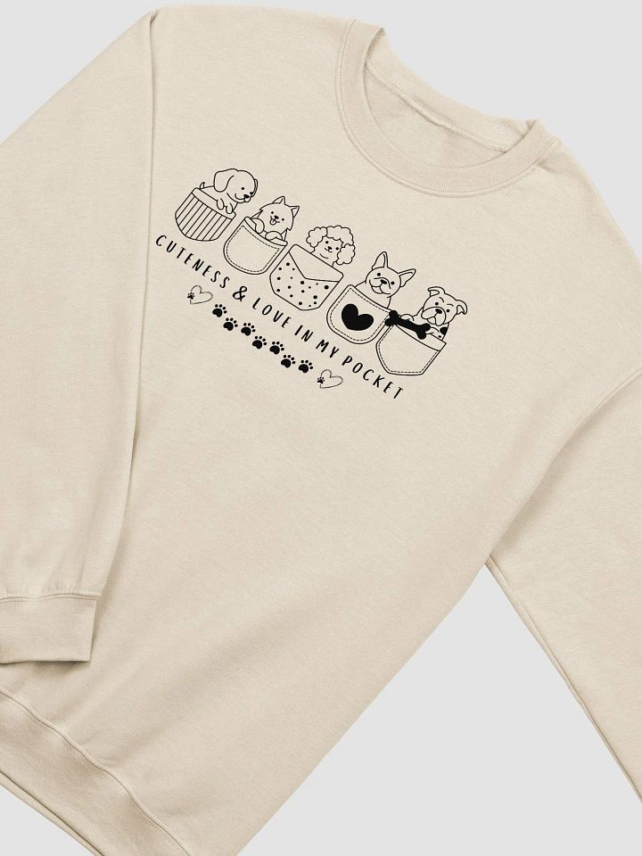 Cuteness and Love in My Pocket Sweatshirt product image (1)