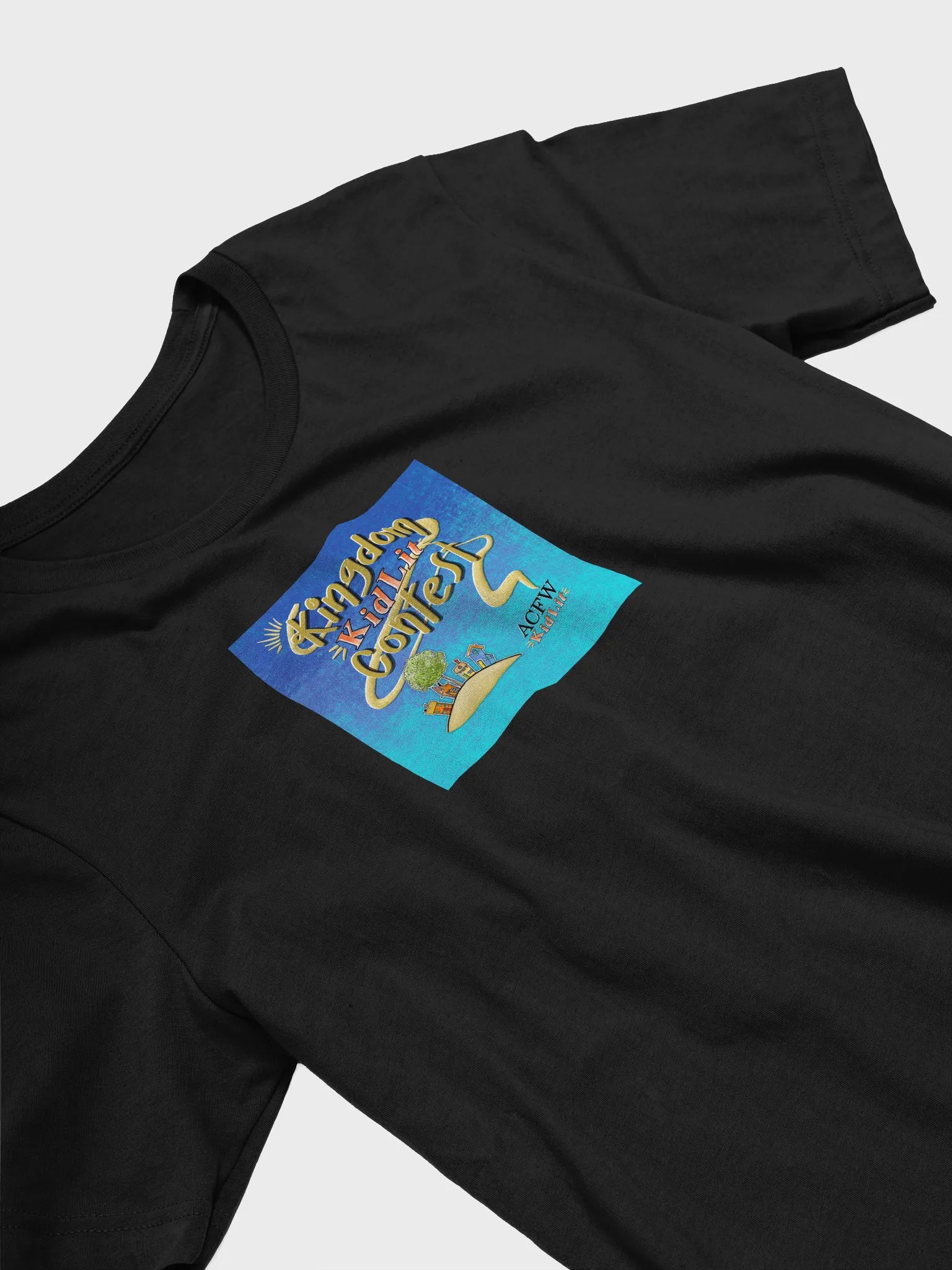 Whimsical ACFW KidLit Contest Black Soft Tee product image (3)