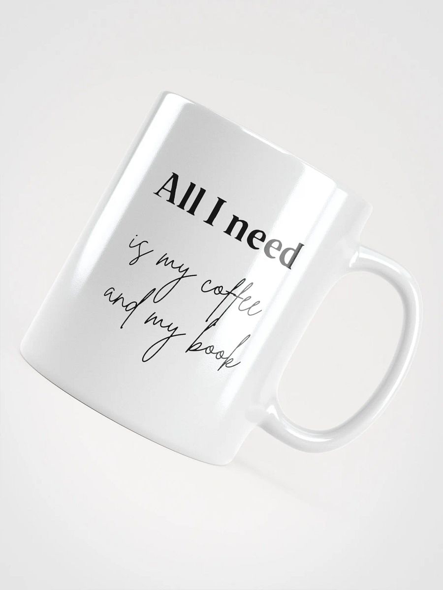 My Coffee and My Book Mug product image (4)