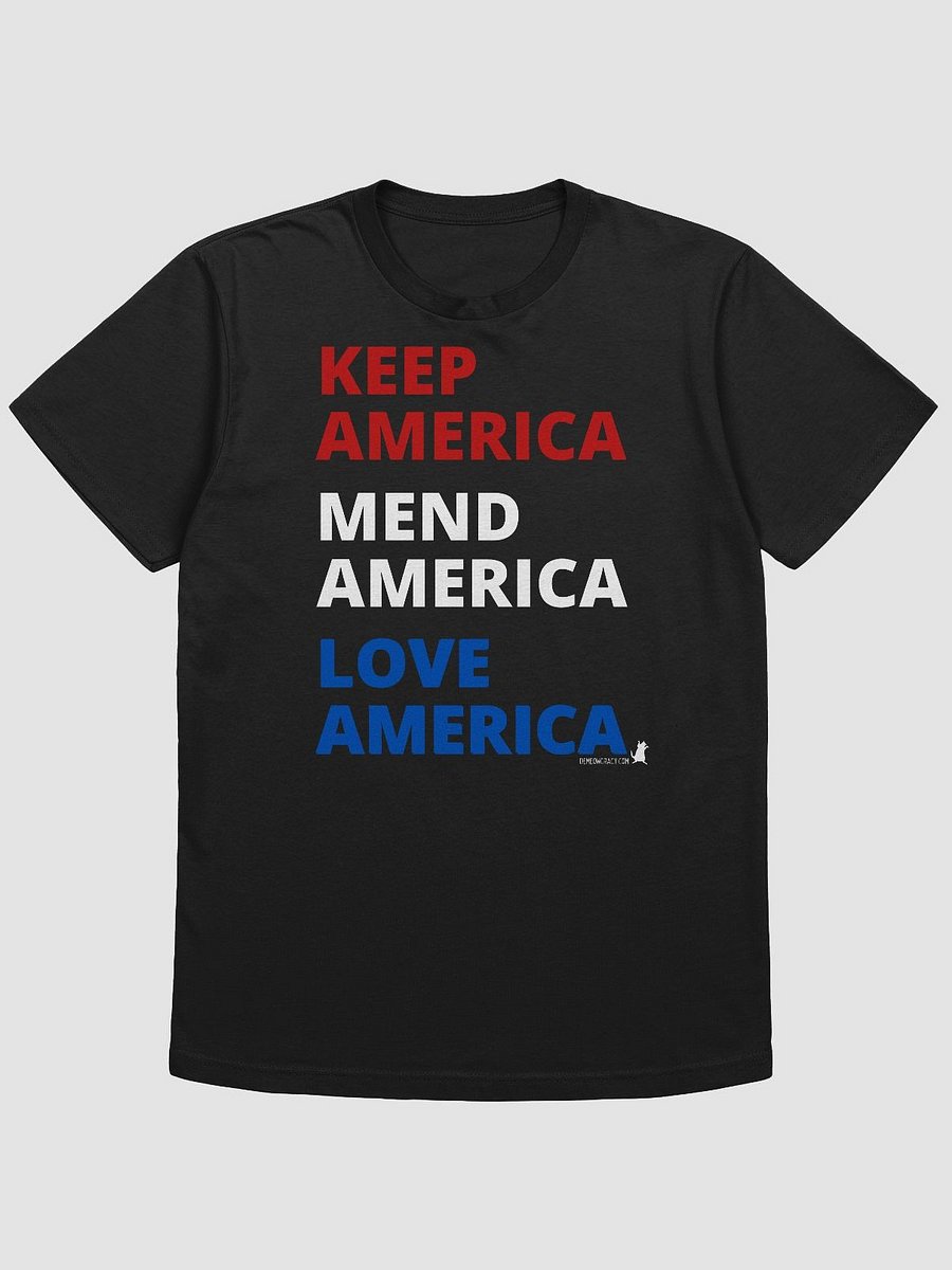 KAMALA Keep Mend Love America Supersoft Slim Fit T-Shirt product image (8)