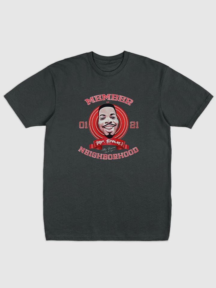 Mr. Brown's Neighborhood (Black Tee) product image (1)