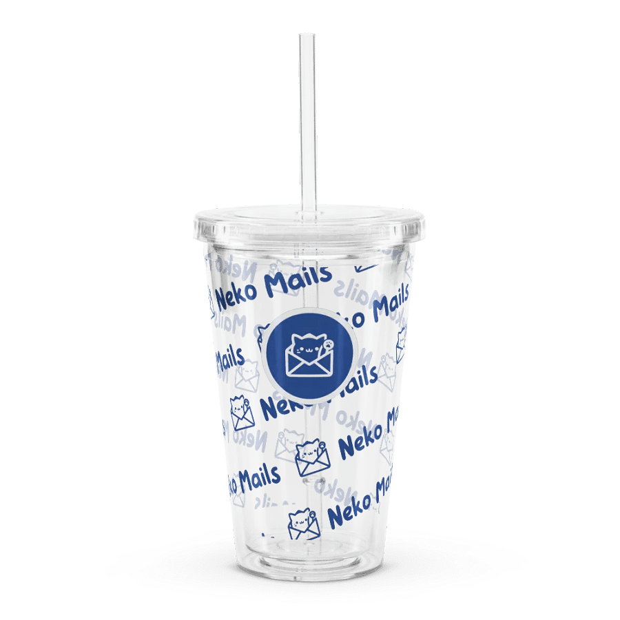 Vaso con Popote NekoMails – Edición Especial product image (1)