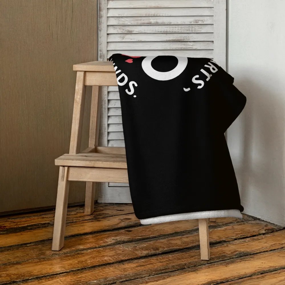 Open Hearts Open Minds Logo Towel product image (4)