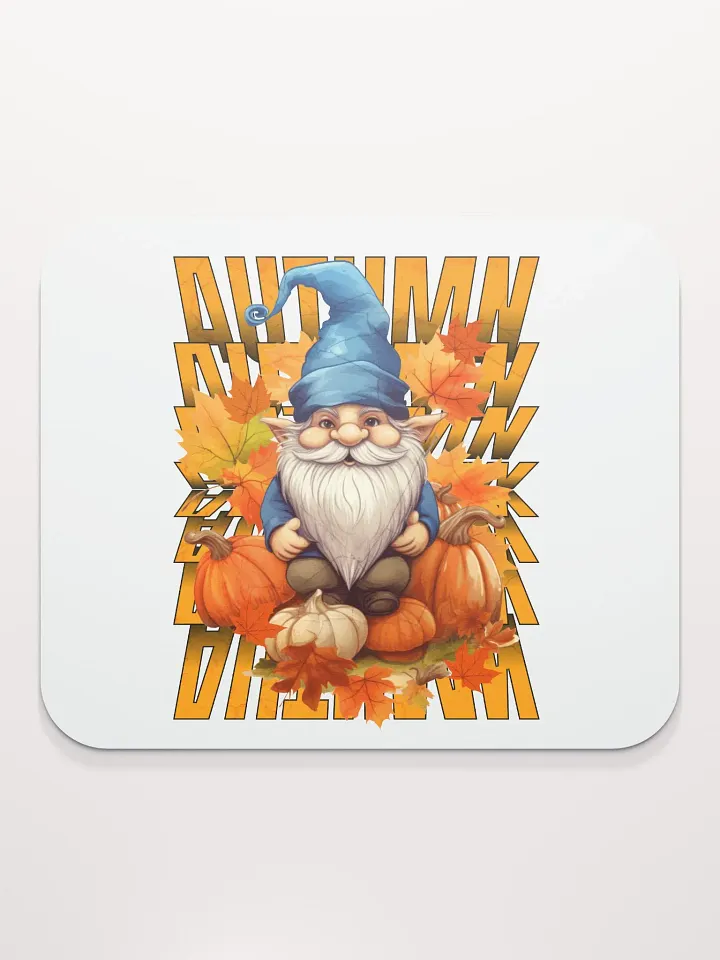 Autumn Gnome Mouse Pad product image (2)