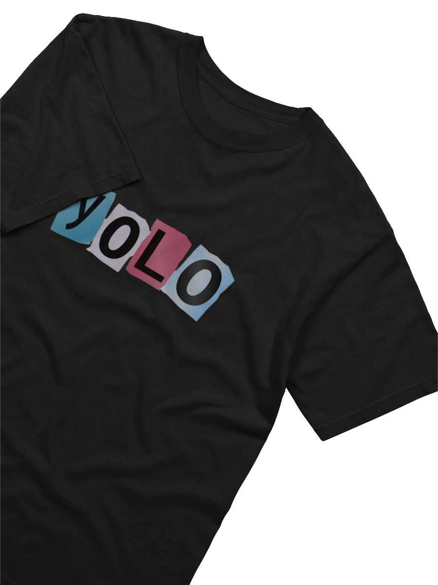 YOLO Cutout Magazine Style T-Shirt product image (19)