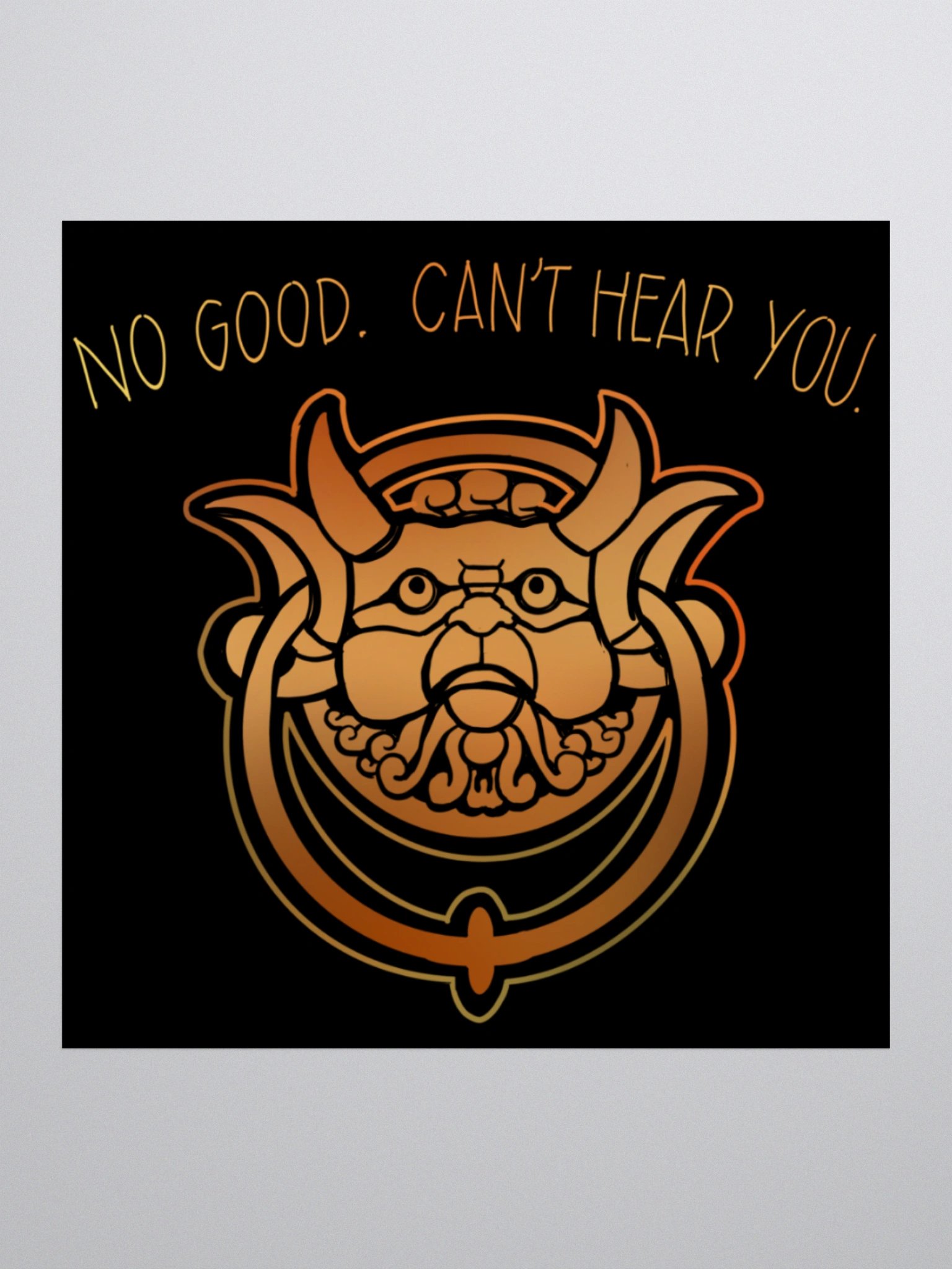 Cant Hear You Sticker product image (1)