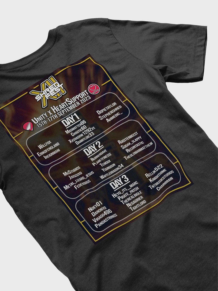 Shredfest 12 Lineup Tee product image (35)