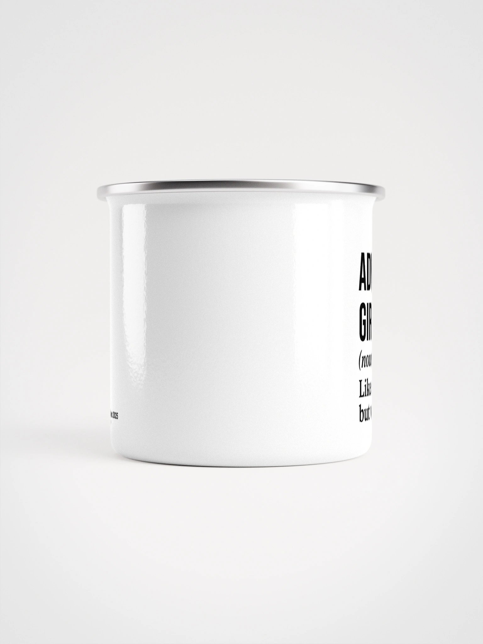 adventure Girl Enamel cup product image (2)