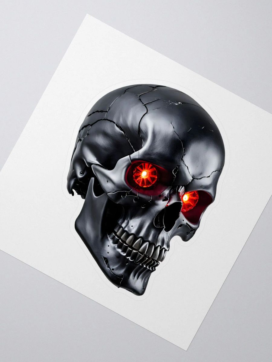 Channel Emote Sticker: Black Skull product image (3)