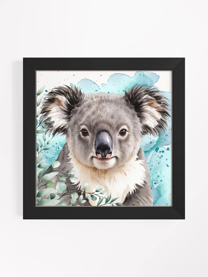 Watercolour Koala Framed Poster product image (1)