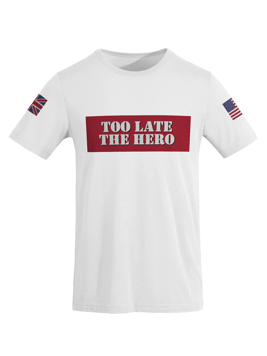 Too Late the Hero T-shirt with Flags product image (3)