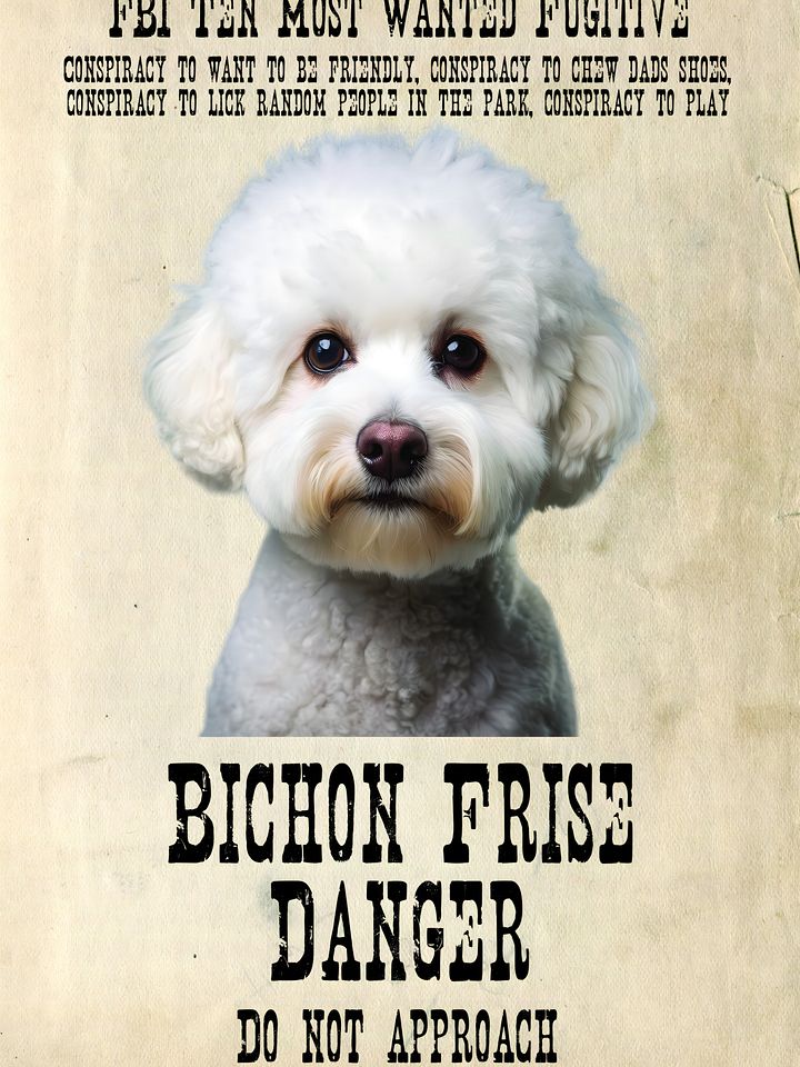 "FBI Most Wanted: Bichon Frise" product image (1)