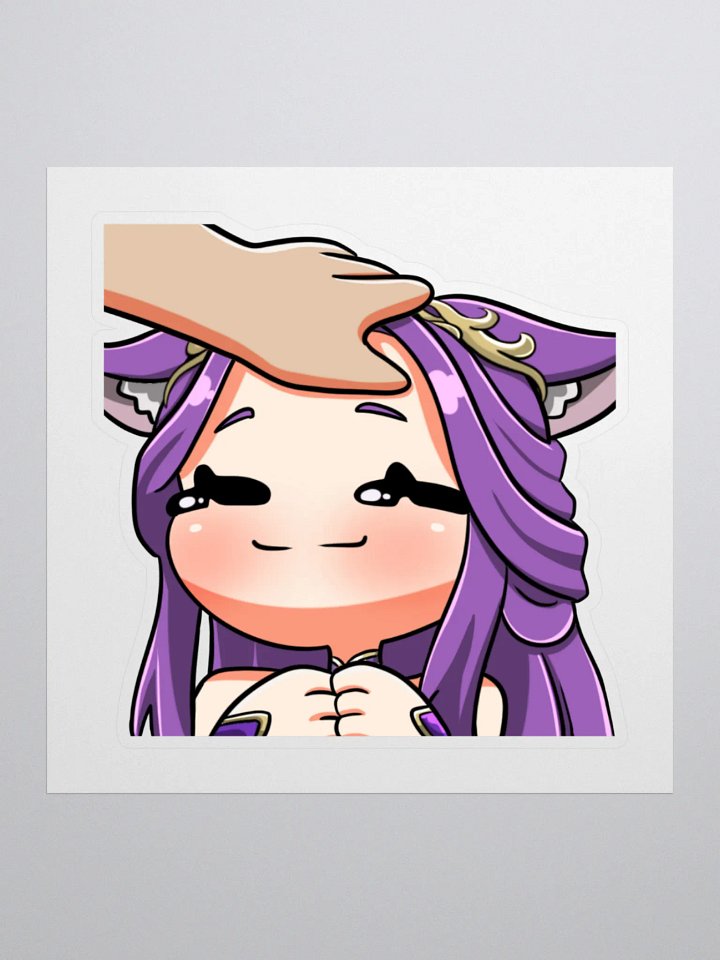 Lunarya Moonbright - HEADPAT - Sticker product image (1)