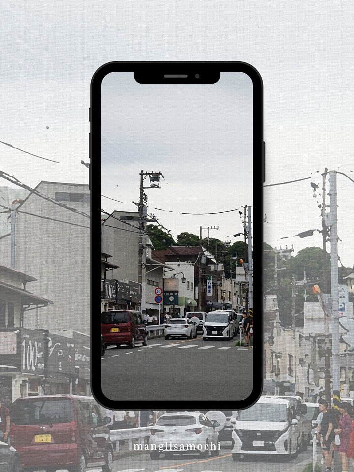 Downtown / Digital Wallpaper / Kamakura 05 product image (1)